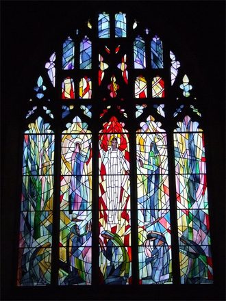 churchWindow Stained Glass Window in St Mary's Church